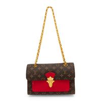 Louis Vuitton, Victoire Bag in Monogram/Cherry