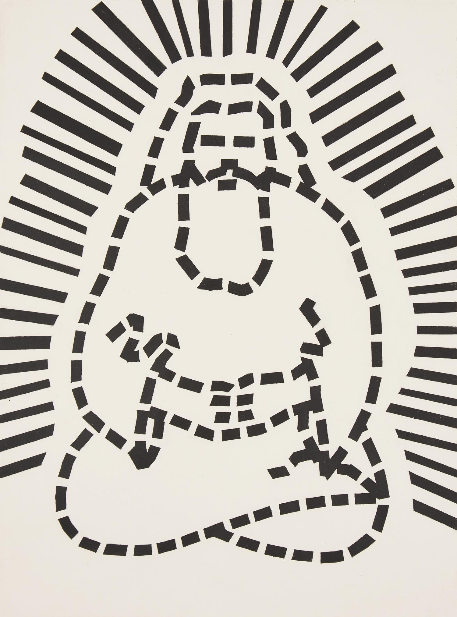 Roy Lichtenstein (American, 1923-1997) — Illustration for "Passage du Nord-Ouest" (from La Nouvelle Chute de L'Amérique ), 1992