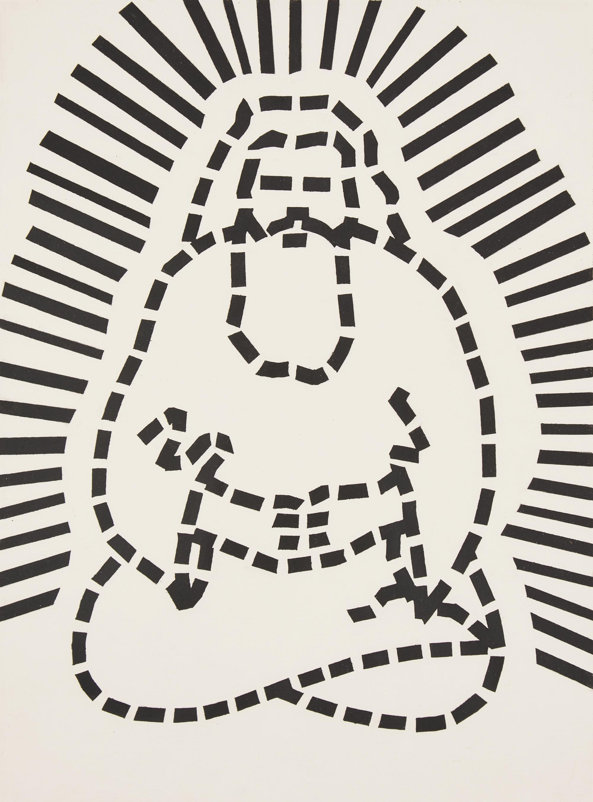 Roy Lichtenstein (American, 1923-1997) — Illustration for "Passage du Nord-Ouest" (from La Nouvelle Chute de L'Amérique ), 1992