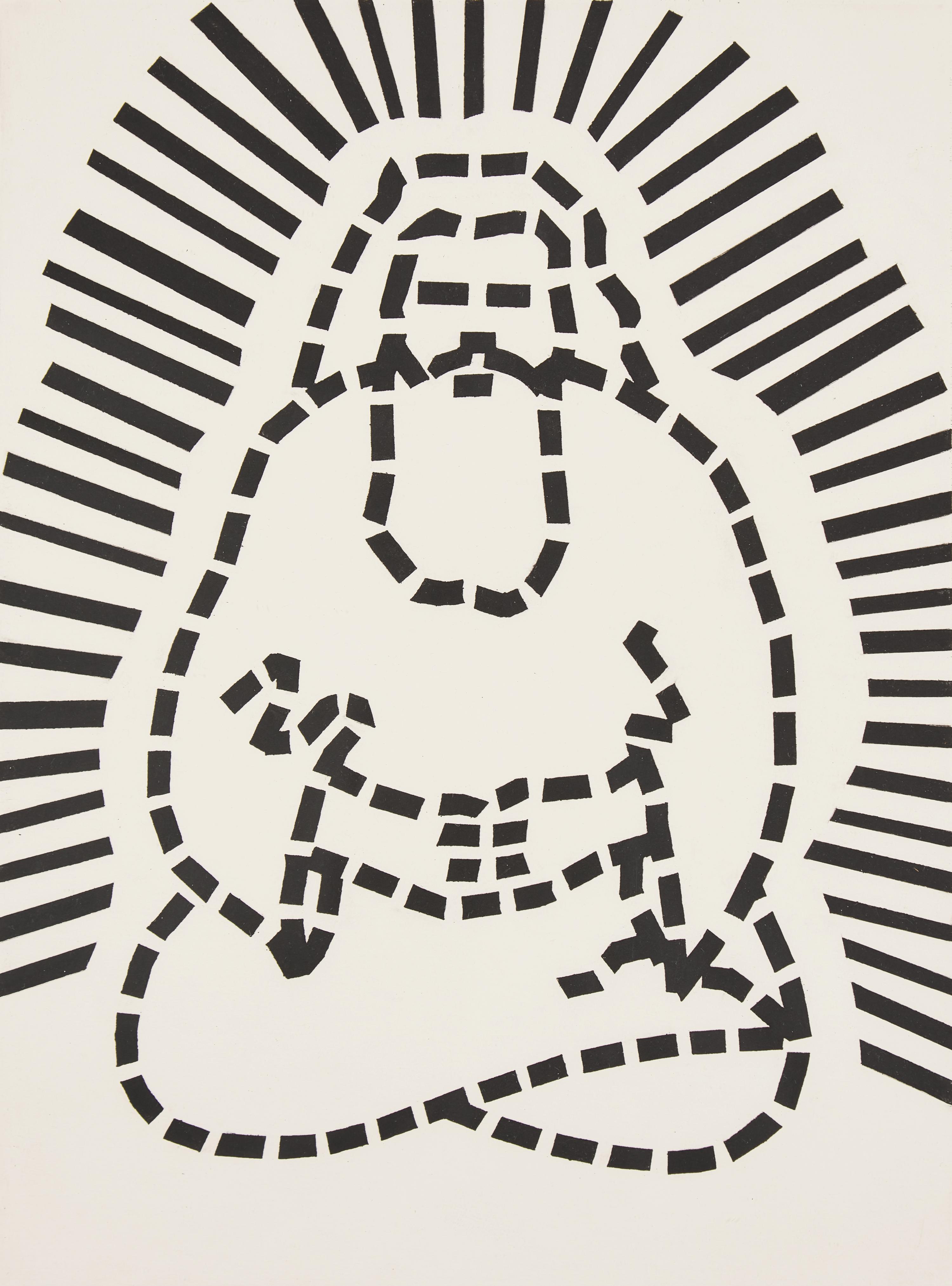 Roy Lichtenstein (American, 1923-1997) — Illustration for "Passage du Nord-Ouest" (from La Nouvelle Chute de L'Amérique ), 1992