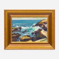John Fulton Folinsbee (American, 1892–1972) Rocky Coast (Maine)
