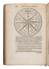 CARPENTER, Nathanael (1589-1628?). Geography delineated forth in Two Bookes. Containing the sphaericall and topicall parts thereof . Oxford: John Lichfield and William Turner, printers to the famous University, for Henry Cripps, 1625.