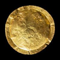 A Panamanian Tumbaga Pectoral Disk