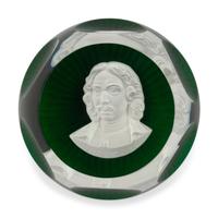 A Group of Seven Baccarat Paperweights