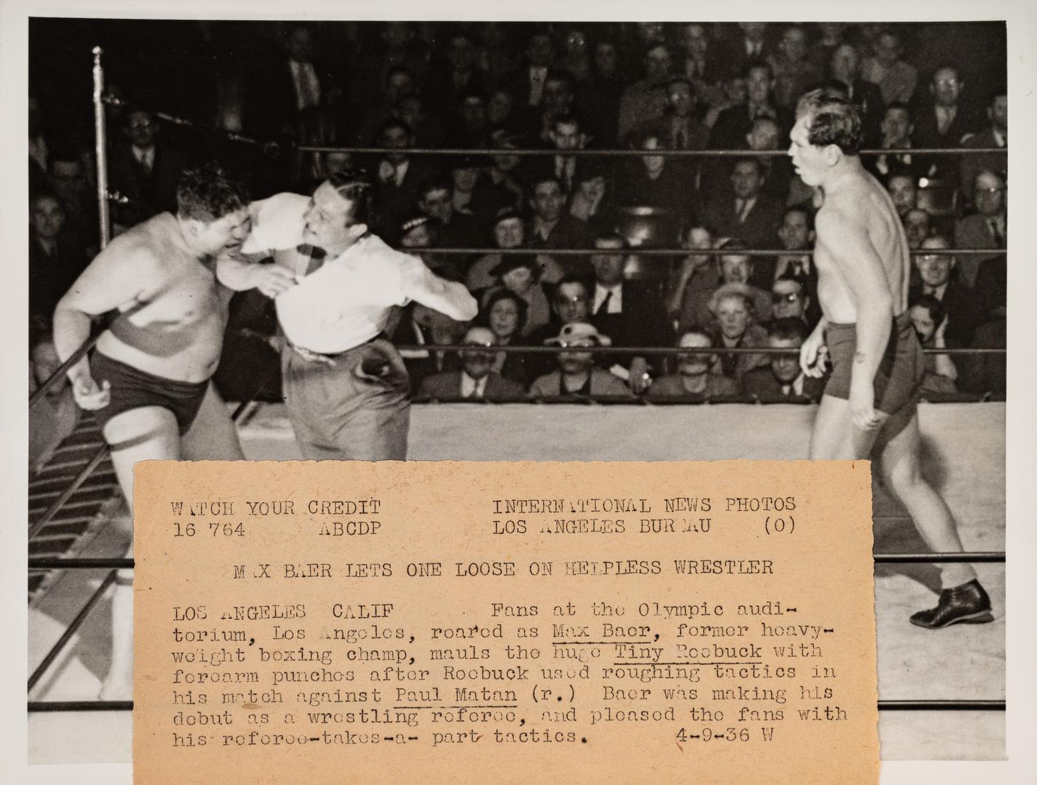 A Group of Max Baer and Buddy Baer Signed Autograph Items,