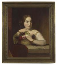 Thomas Sully (1783-1872), Girl at Cottage Window