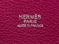 An Hermes Rubis Togo 22cm So-Kelly Handbag, 9" x 11" x 4.5".