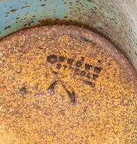 A Blue Glazed Studio Pottery Vase — 21ST CENTURY