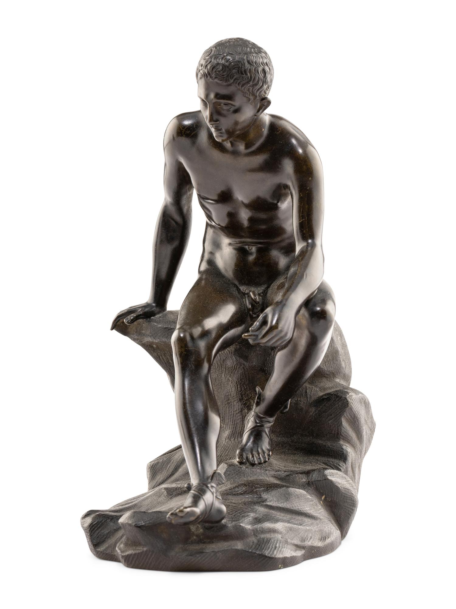 A Grand Tour Bronze Figure After the Antique