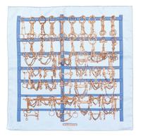 A Group of Hermes Silk Pocket Squares, 16" x 16".