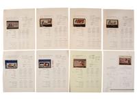 [ADVERTISING]. Extensive collection of outdoor advertising survey reports and historical billboard images from the "Golden Age of Advertising."