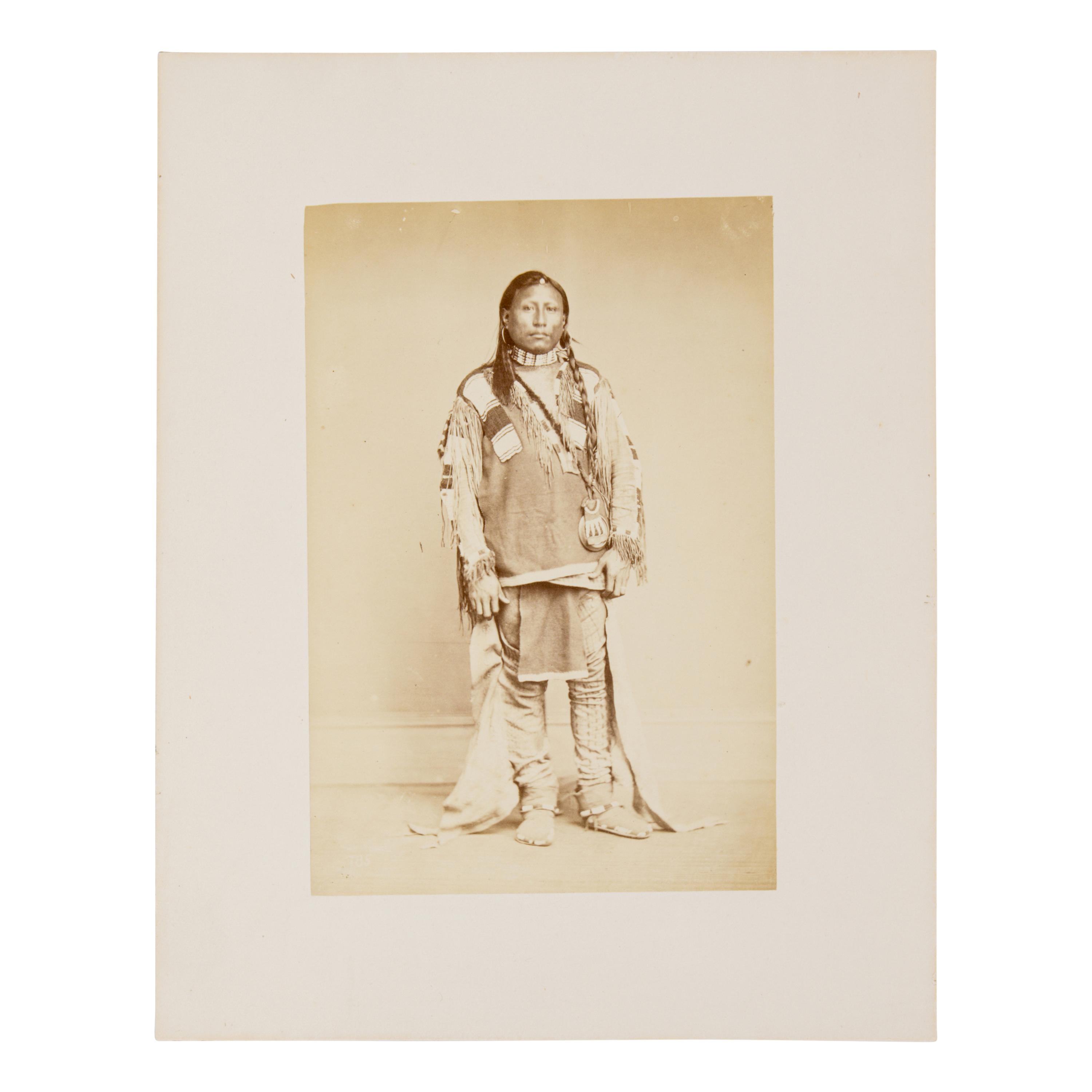 Antonio Zeno Shindler (Bulgarian, 1823-1899) — Black Tail Deer, Ute Chief, 1868