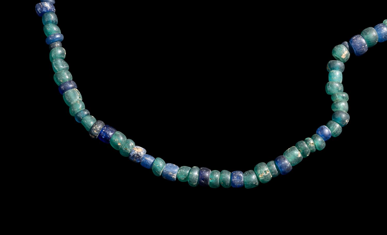 Five Egyptian Beaded Necklaces
