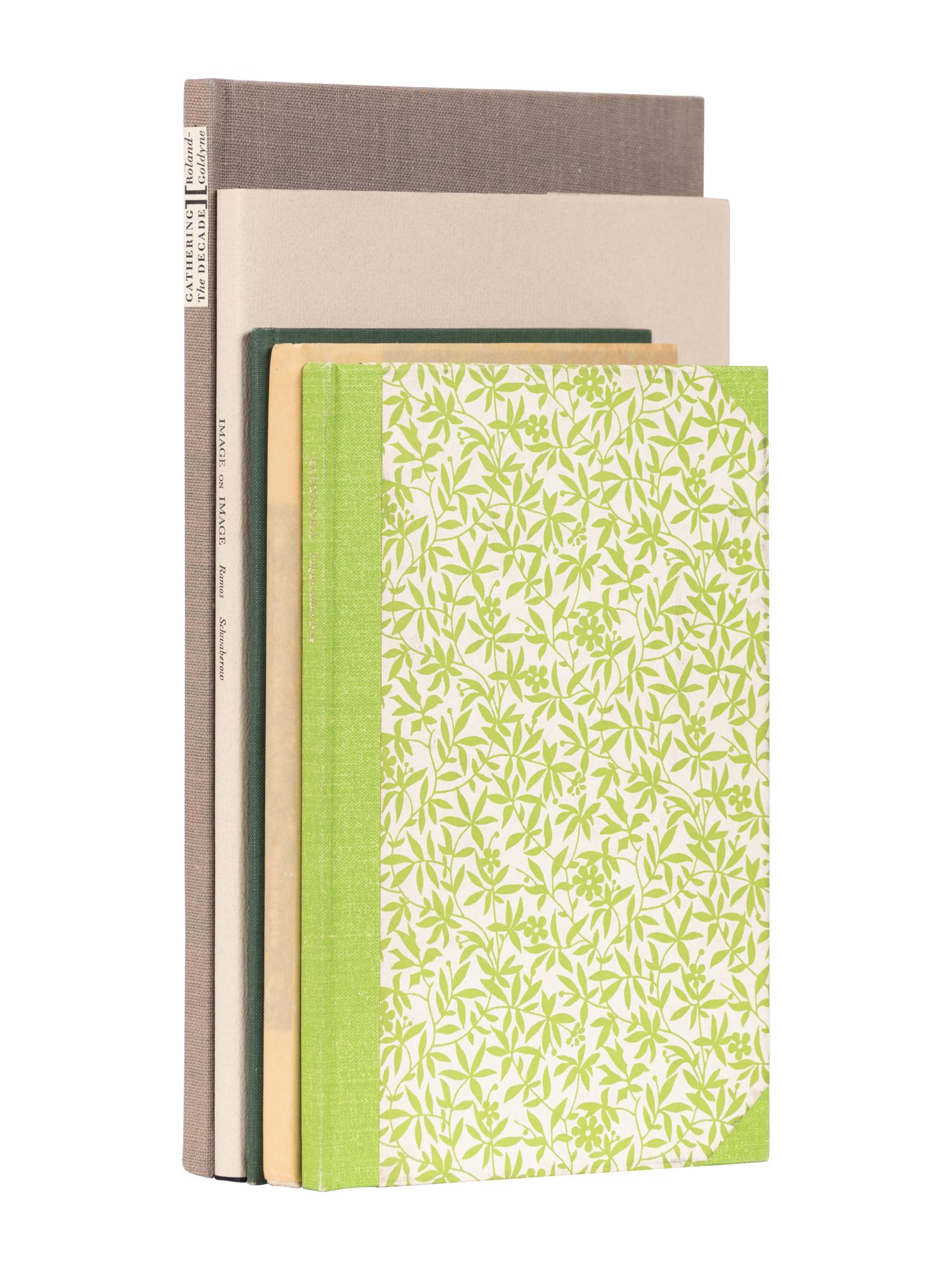 [FINE PRESS]. A group of 7 fine press books from various publishers, comprising: