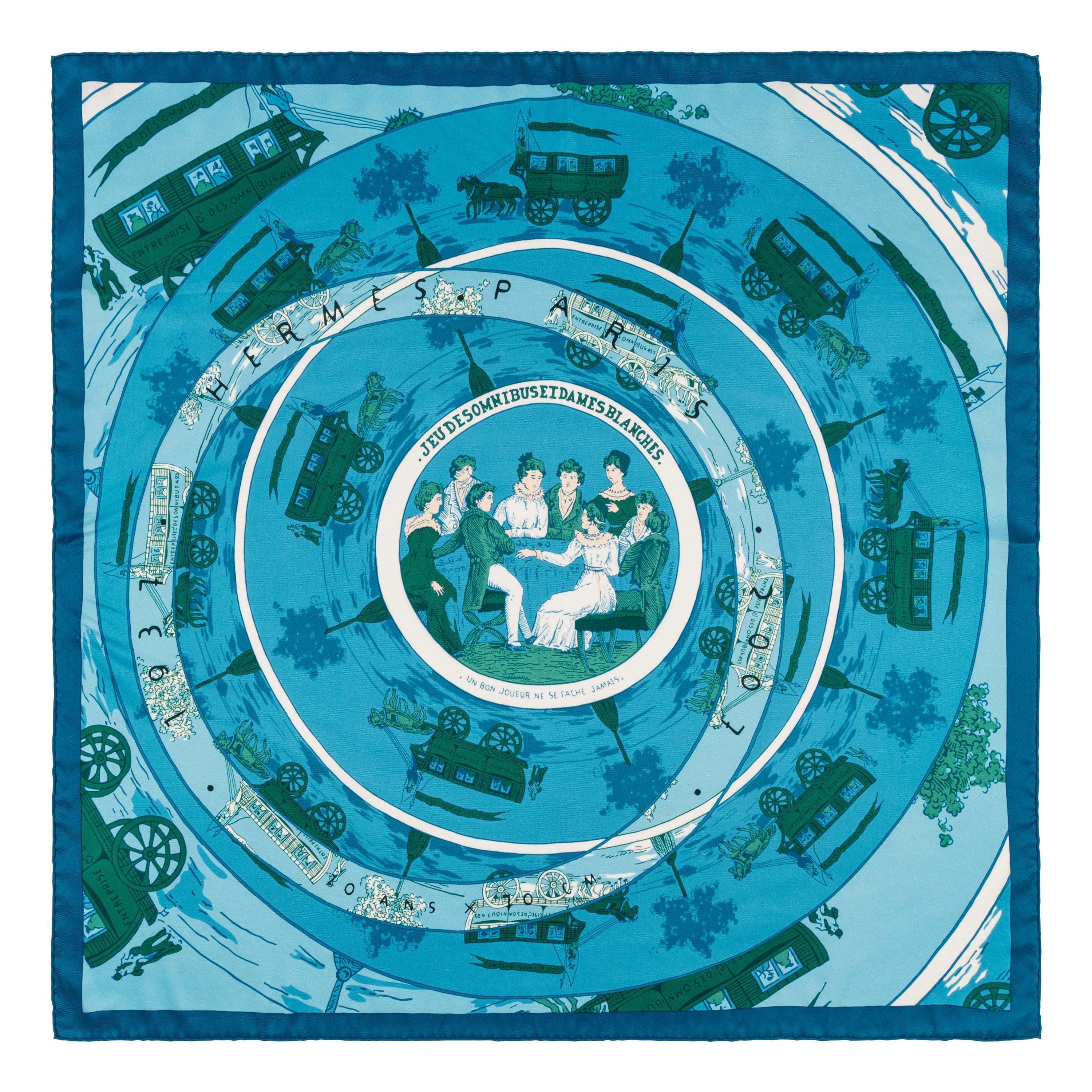 Hermès, Three Silk Scarves 90 & One Silk Scarf 65