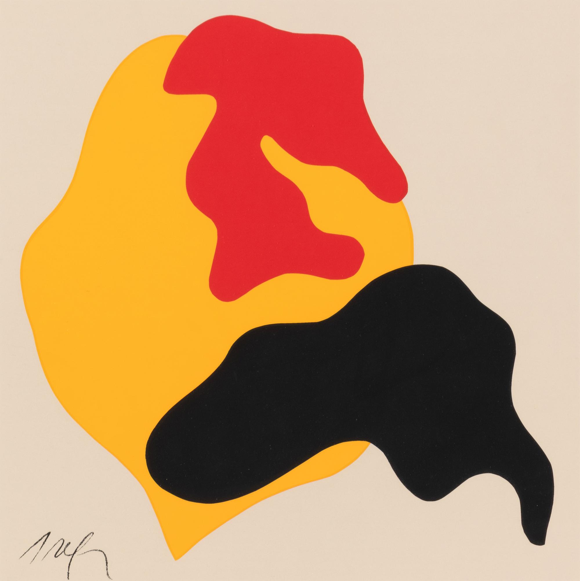 Untitled Compositions (a pair of works)