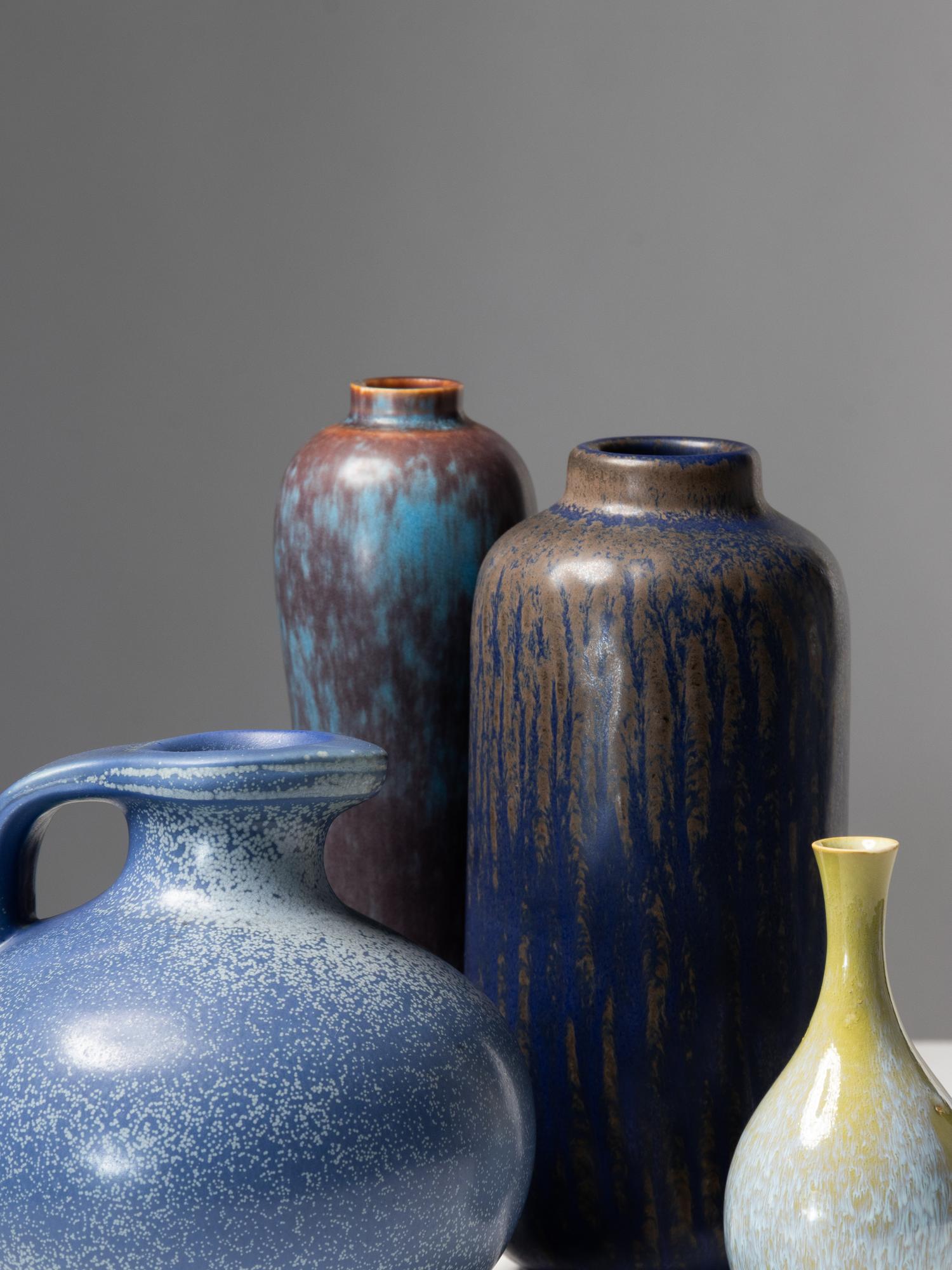 Collection of Four Vessels Rörstrand, Sweden