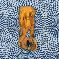 Serge Attukwei Clottey (Ghanaian, b. 1945) — Common Men Series, VII, 2015