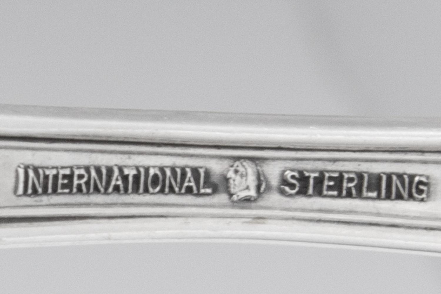 An American Silver Flatware Service