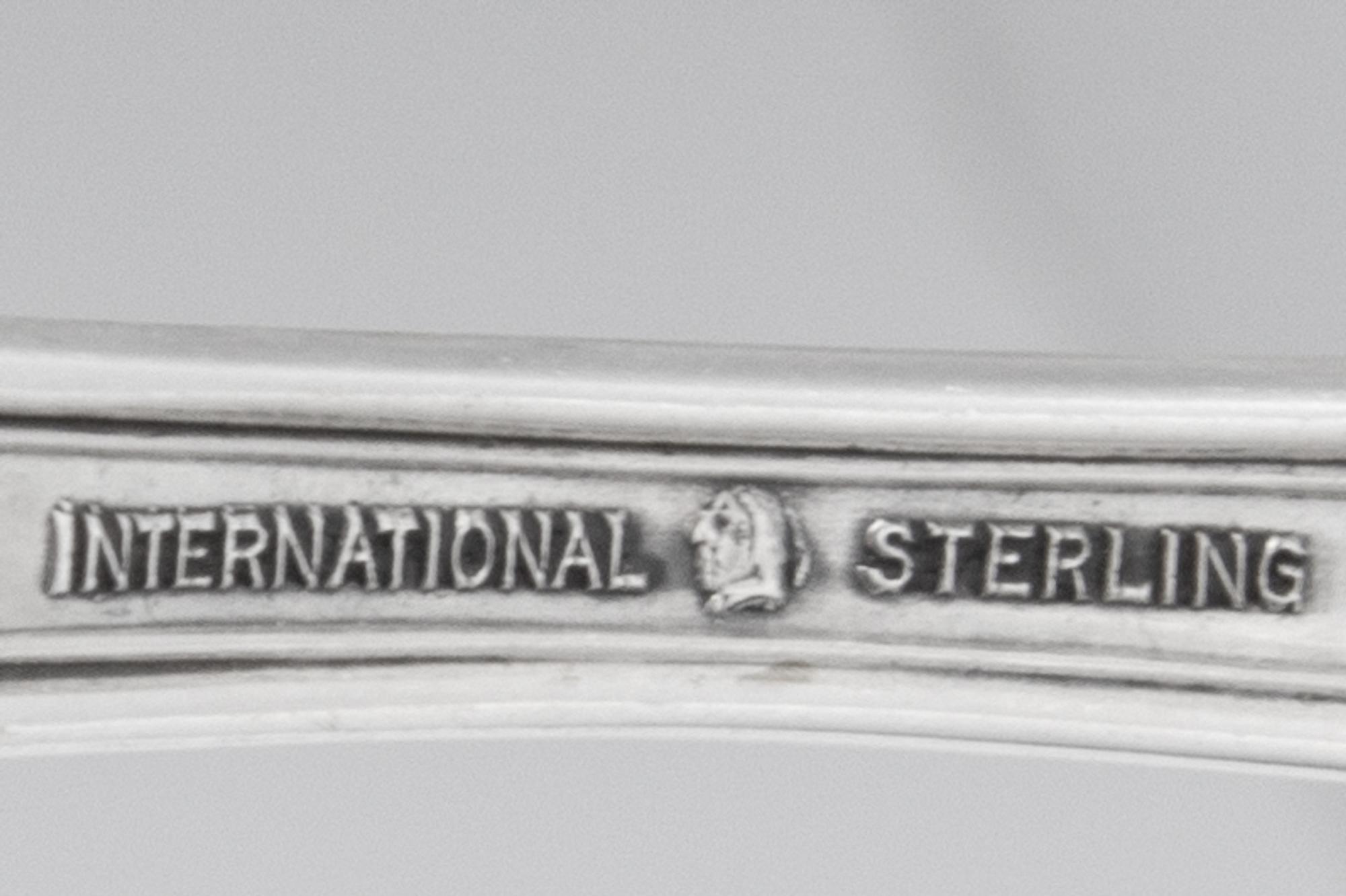 An American Silver Flatware Service