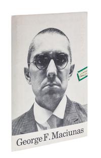 MACIUNAS, GEORGE. Birth of Fluxus - the ultimate version. Ahus, 1981. Folded timeline.