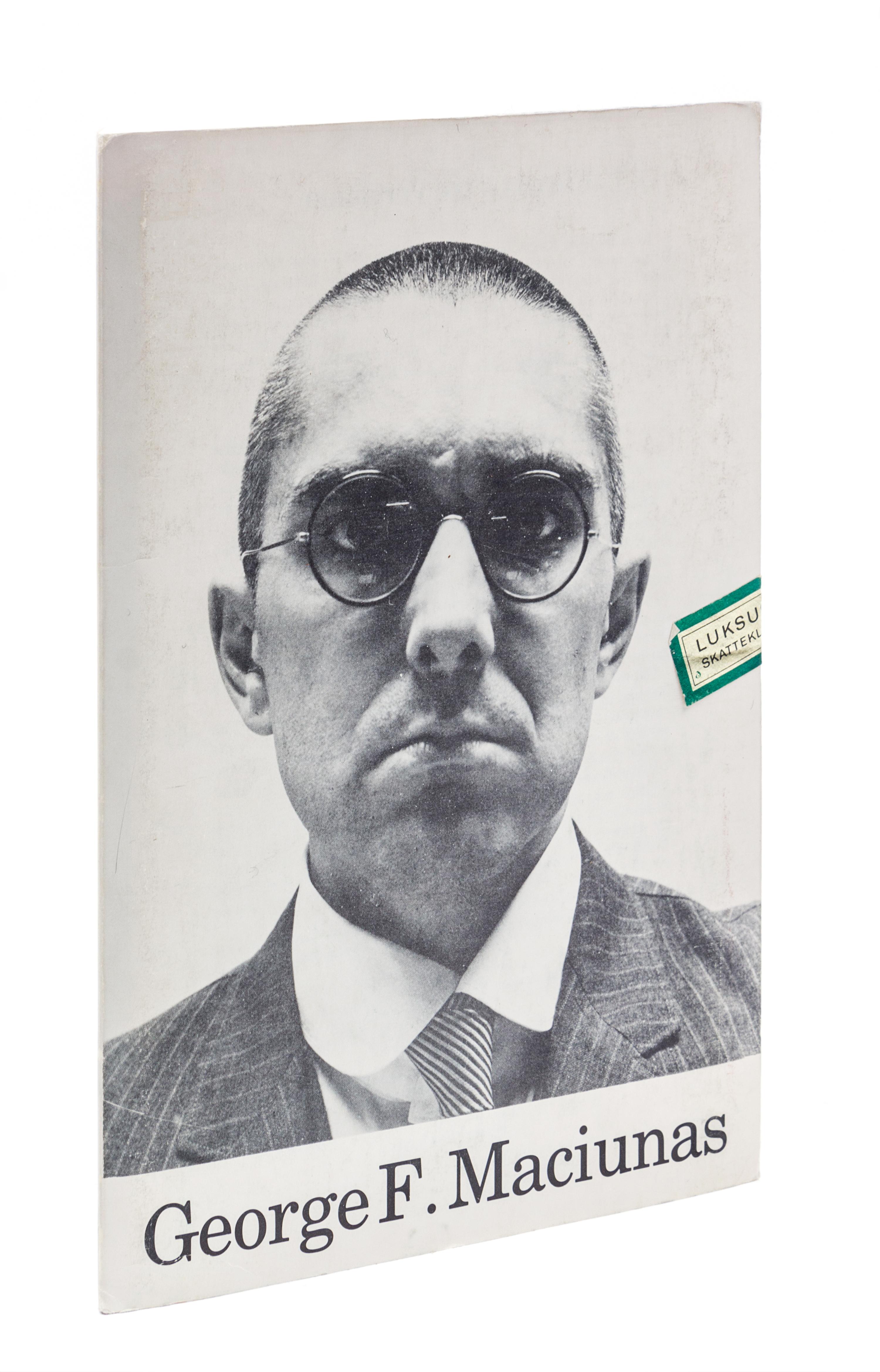 MACIUNAS, GEORGE. Birth of Fluxus - the ultimate version. Ahus, 1981. Folded timeline.