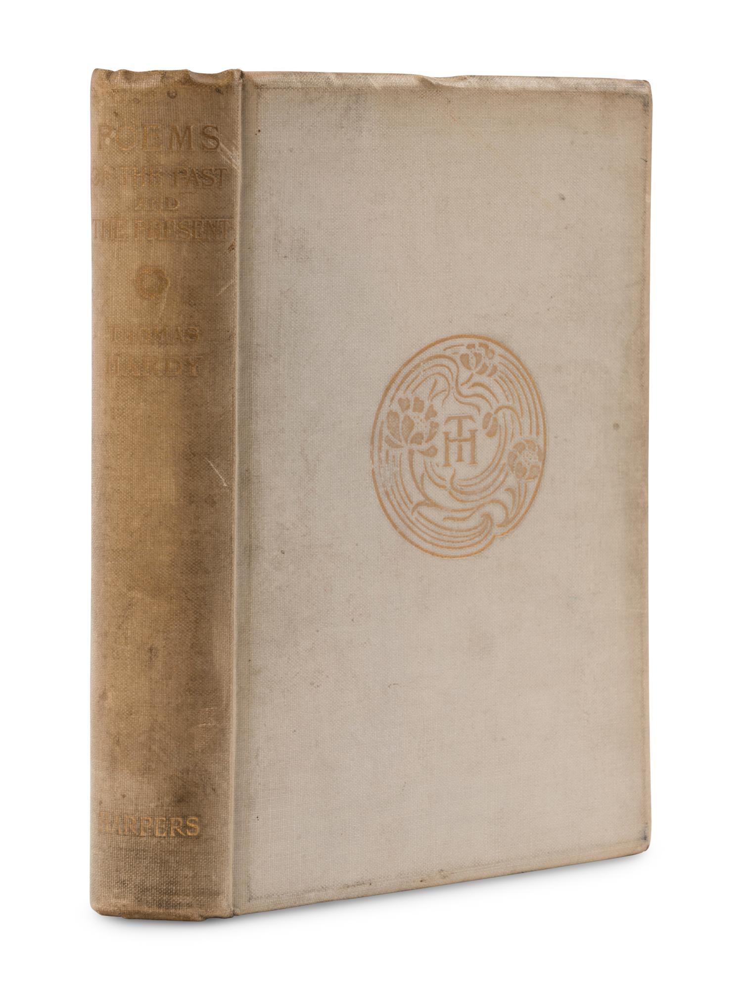HARDY, Thomas (1840-1928). Poems of the Past and the Present . London: Harper & Brothers, 1902 [but 1901].