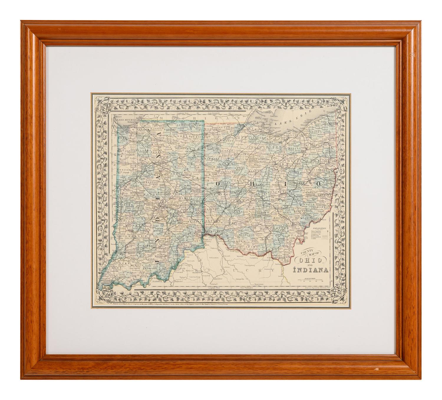 A Group of Five Maps of the Midwest