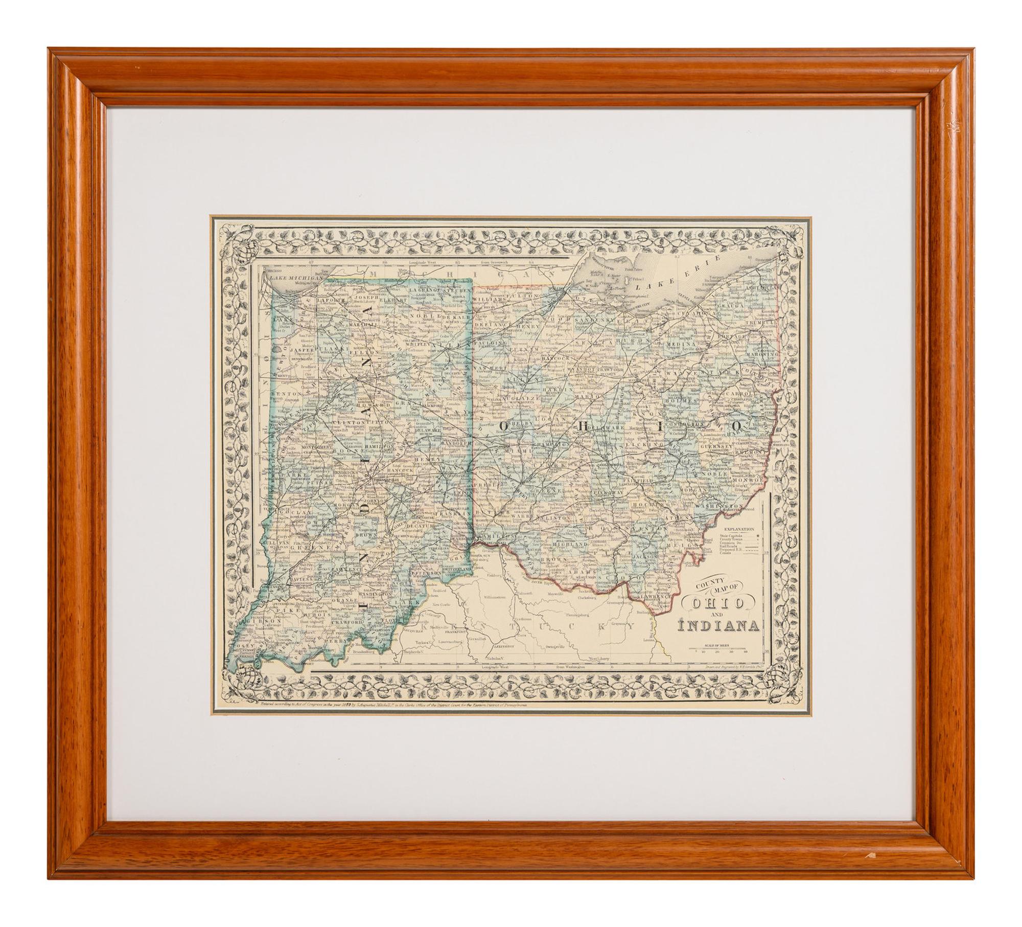 A Group of Five Maps of the Midwest