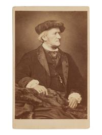 [19TH AND 20TH-CENTURY COMPOSERS AND CONDUCTORS]. A group of 5 photographs and cartes de visite of conductors and composers from the 19th and 20th centuries, most signed, comprising images of: