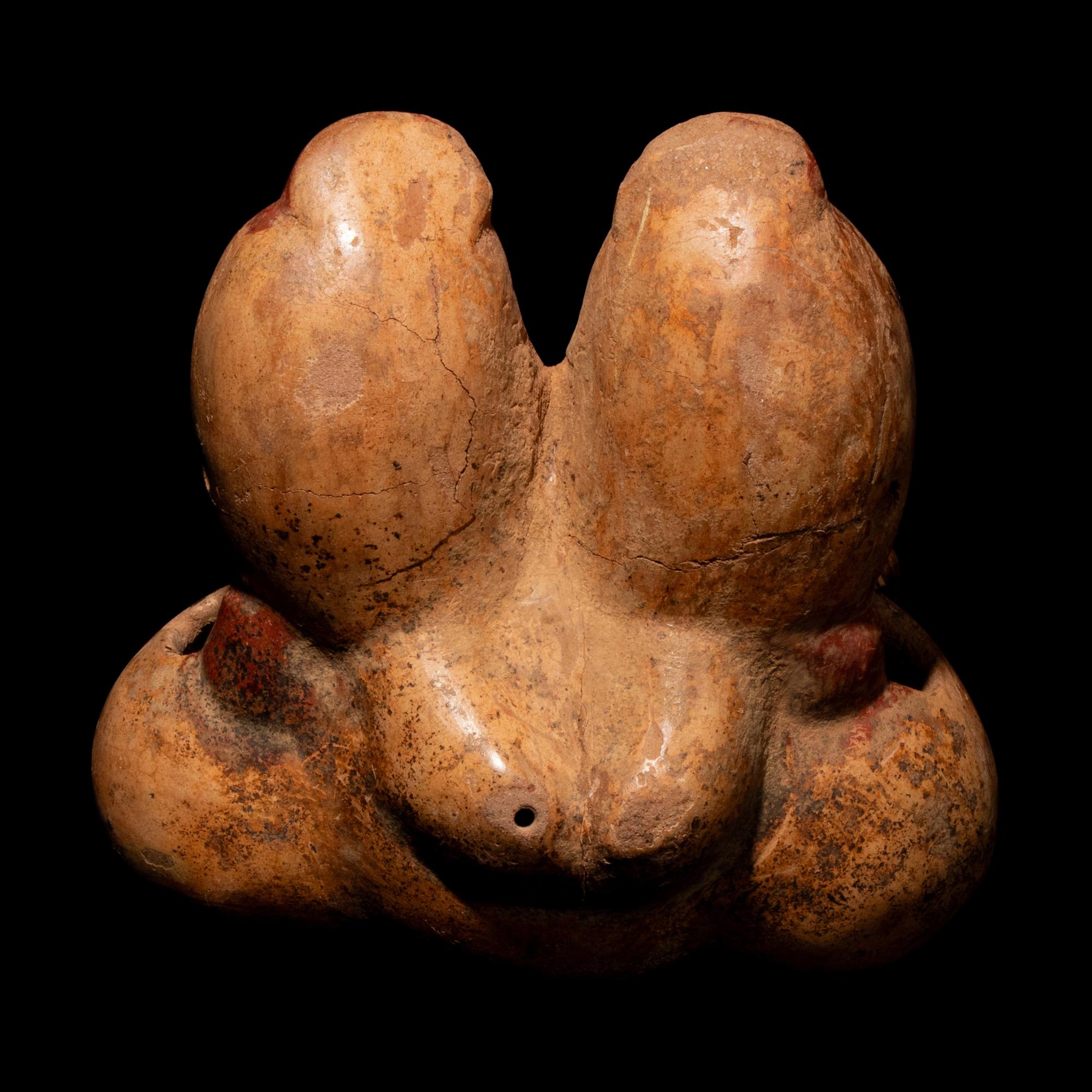 A Nicoya Polychrome Figure