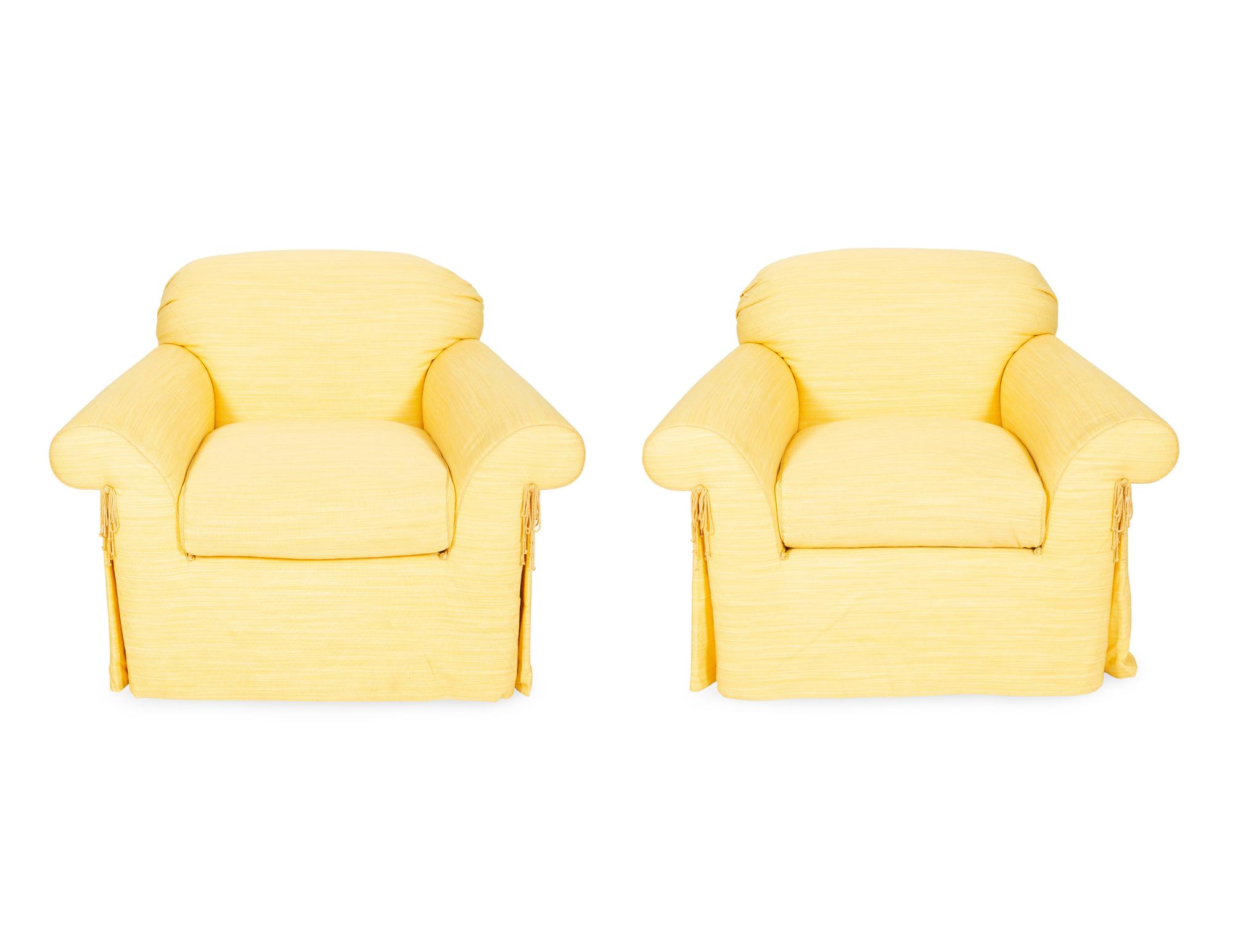 A Pair of J. Robert Scott Club Chairs