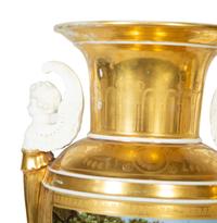 A Pair of Paris Porcelain Vases