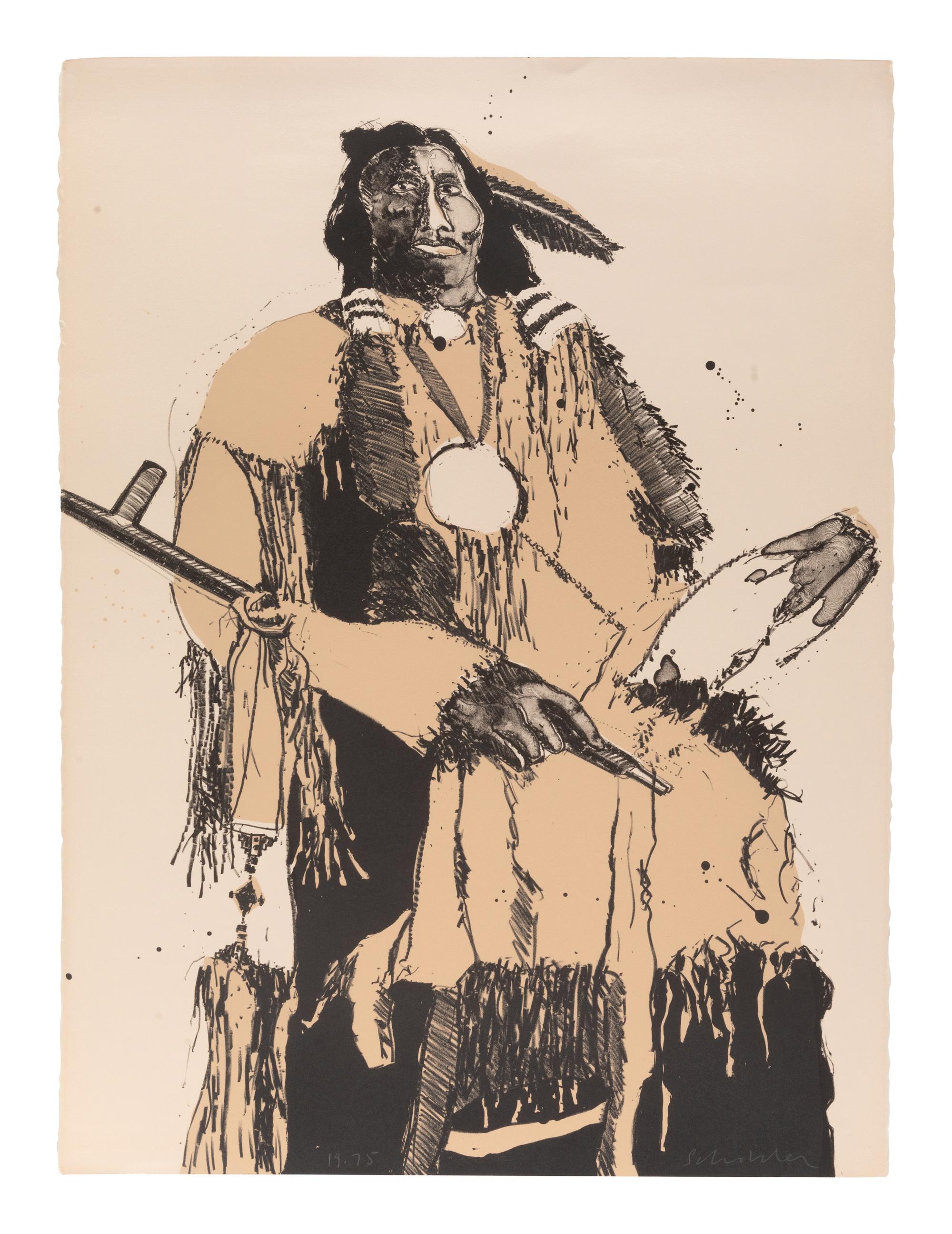 Buckskin Indian , edition 19/75