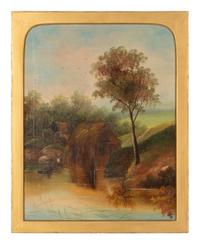 Three Decorative Oil Paintings
