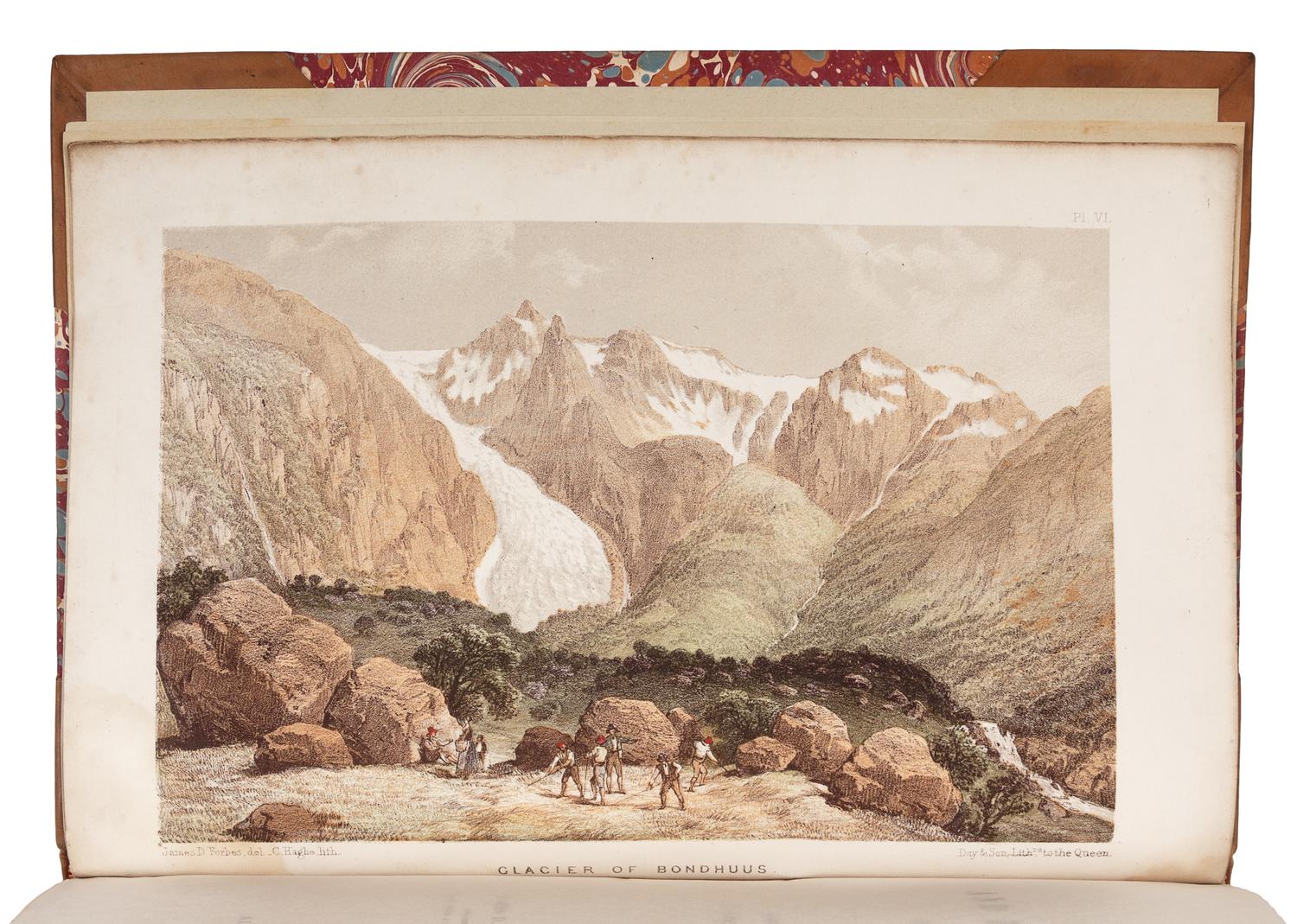 FORBES, James David (1809-1868). Norway and Its Glaciers Visited in 1851; followed by Journals of Excursions in the High Alps of Dauphi