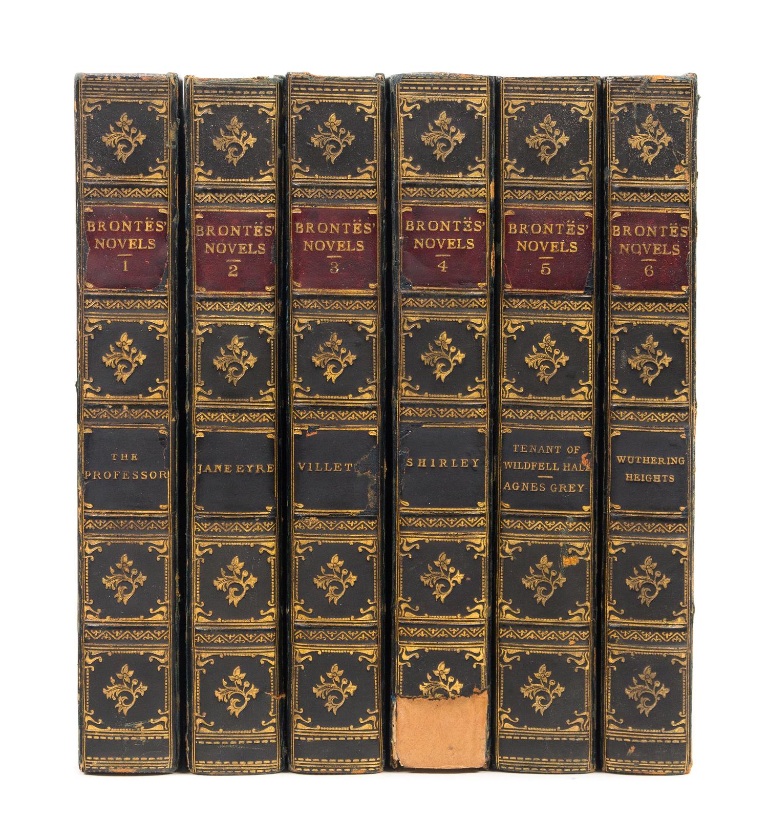 BRONTE, Charlotte, Emily and Anne. Works. London: J.M. Dent & Sons, 1922. Illustrated by Dulac. 6 volumes, boynd by Riviere.