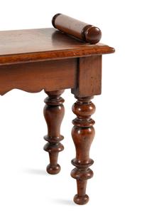 A George IV Mahogany Hall Bench