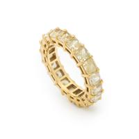 KWIAT, COLORED DIAMOND AND YELLOW GOLD ETERNITY BAND