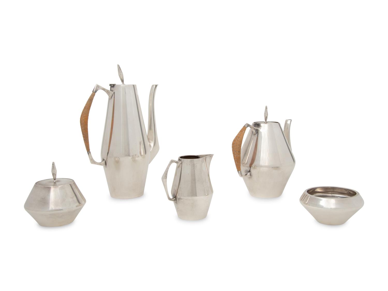 An American Silver Tea and Coffee Service