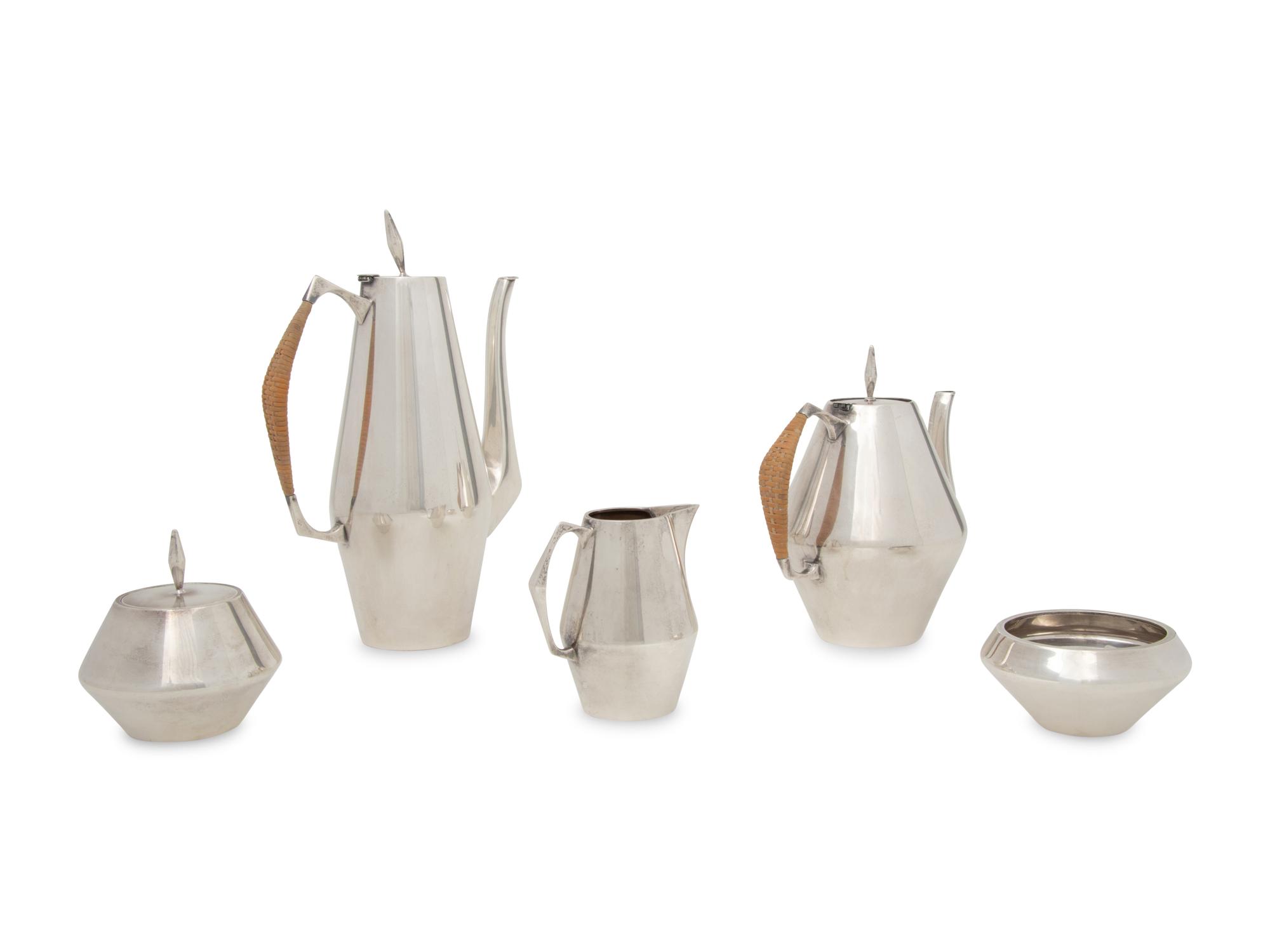 An American Silver Tea and Coffee Service