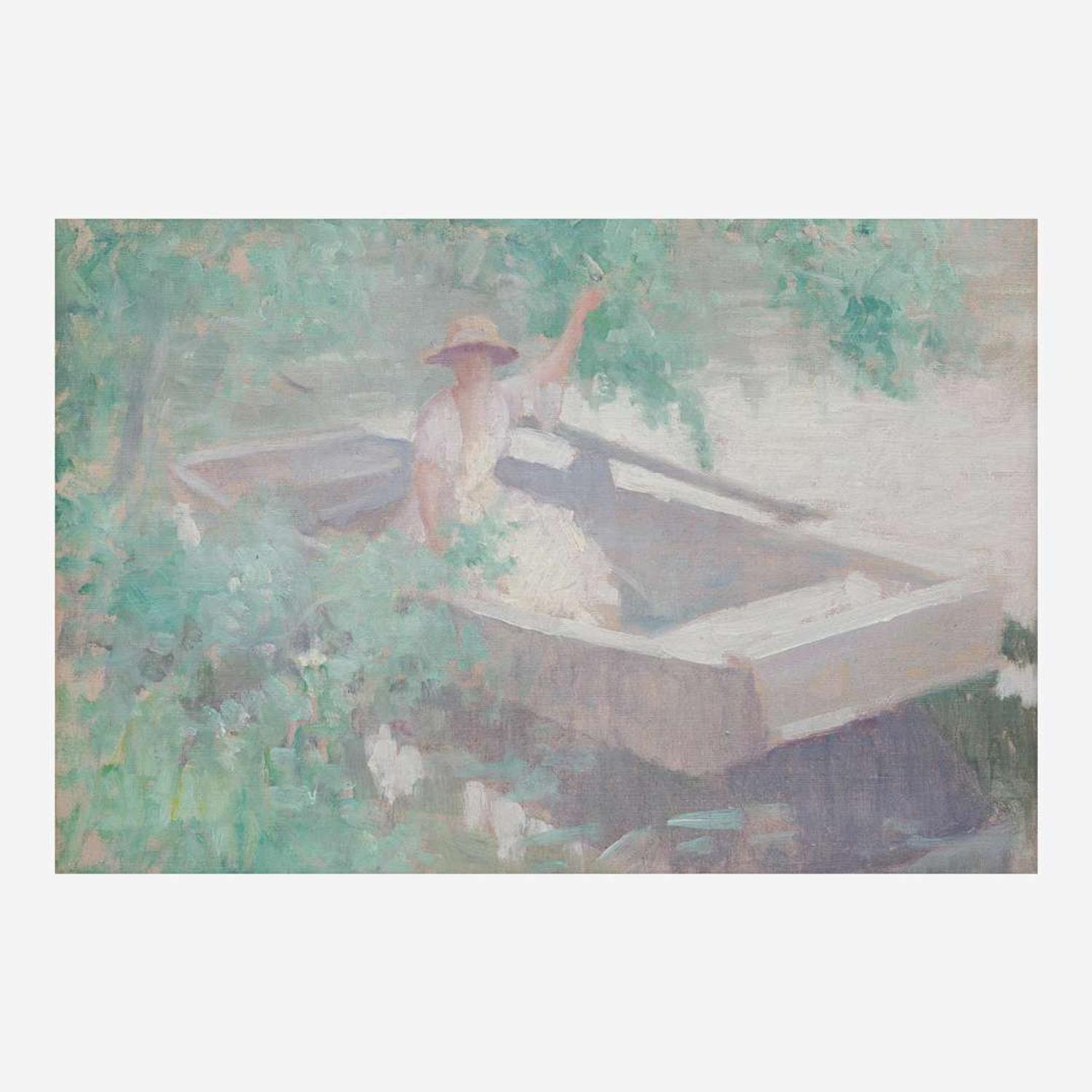 Edmund William Greacen (American, 1876-1949) On the Lake