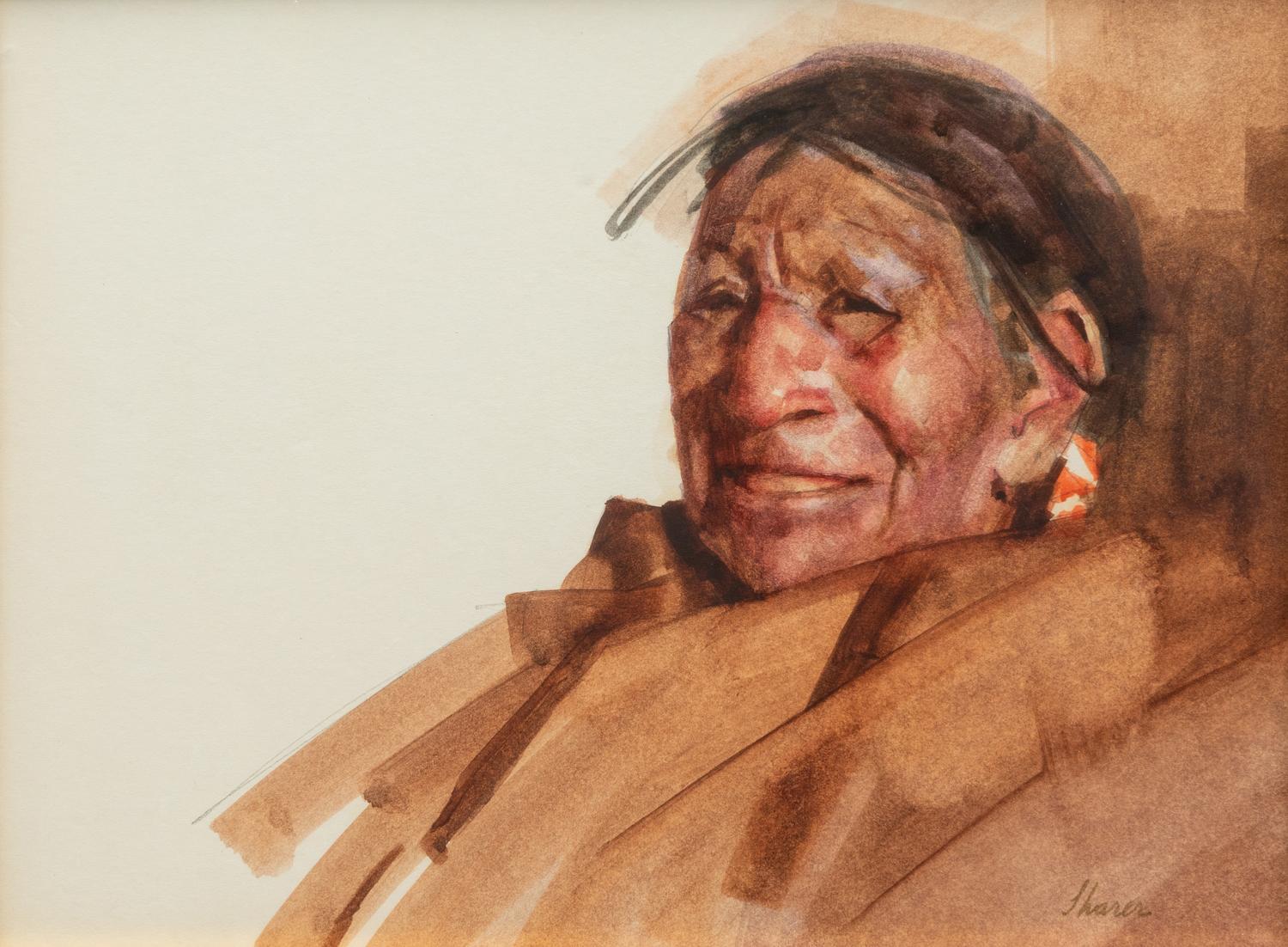 Portrait of Native American