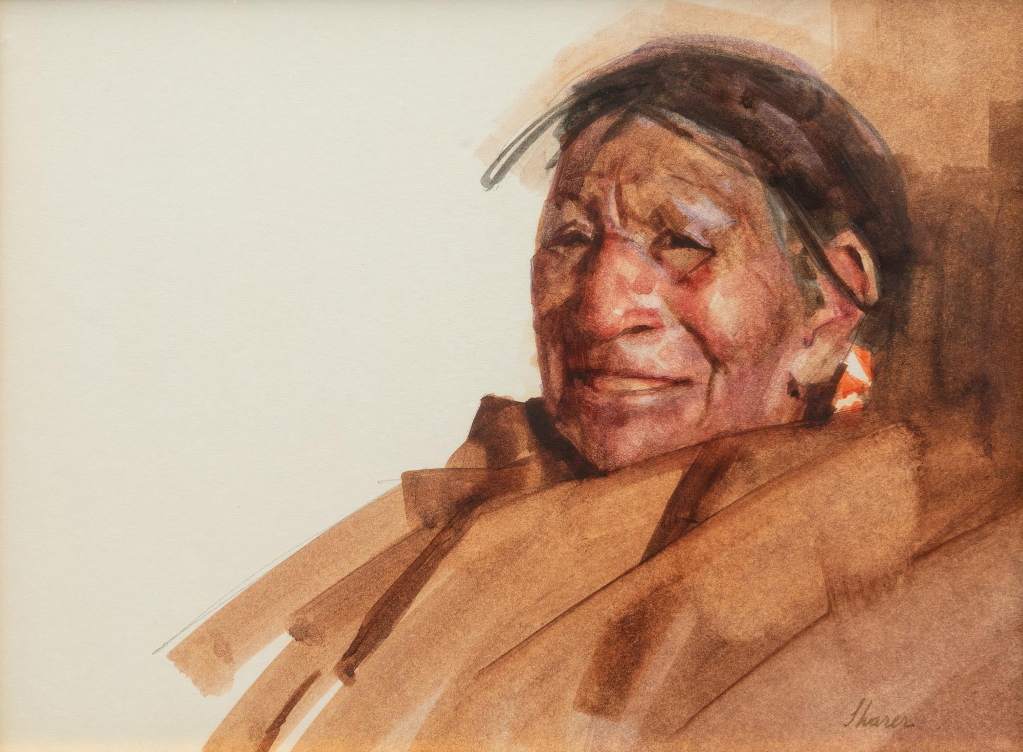 Portrait of Native American
