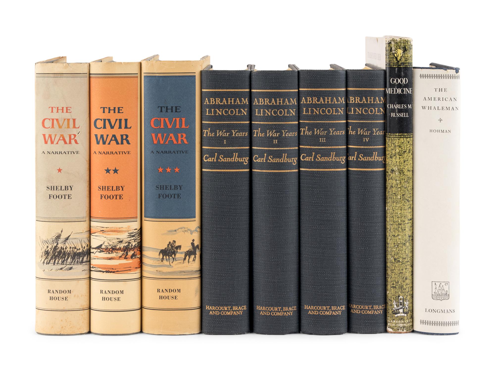 [AMERICANA]. A group of 21 works relating to general Americana, including:
