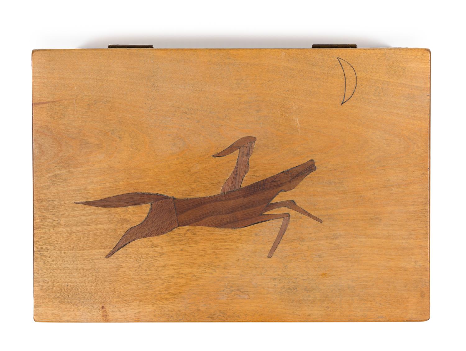 H.C. Westermann, (American, 1922-1981), Untitled (for Caroline Lee), c. 1956