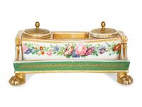 Three Paris Porcelain Articles, Two by Jacob Petit