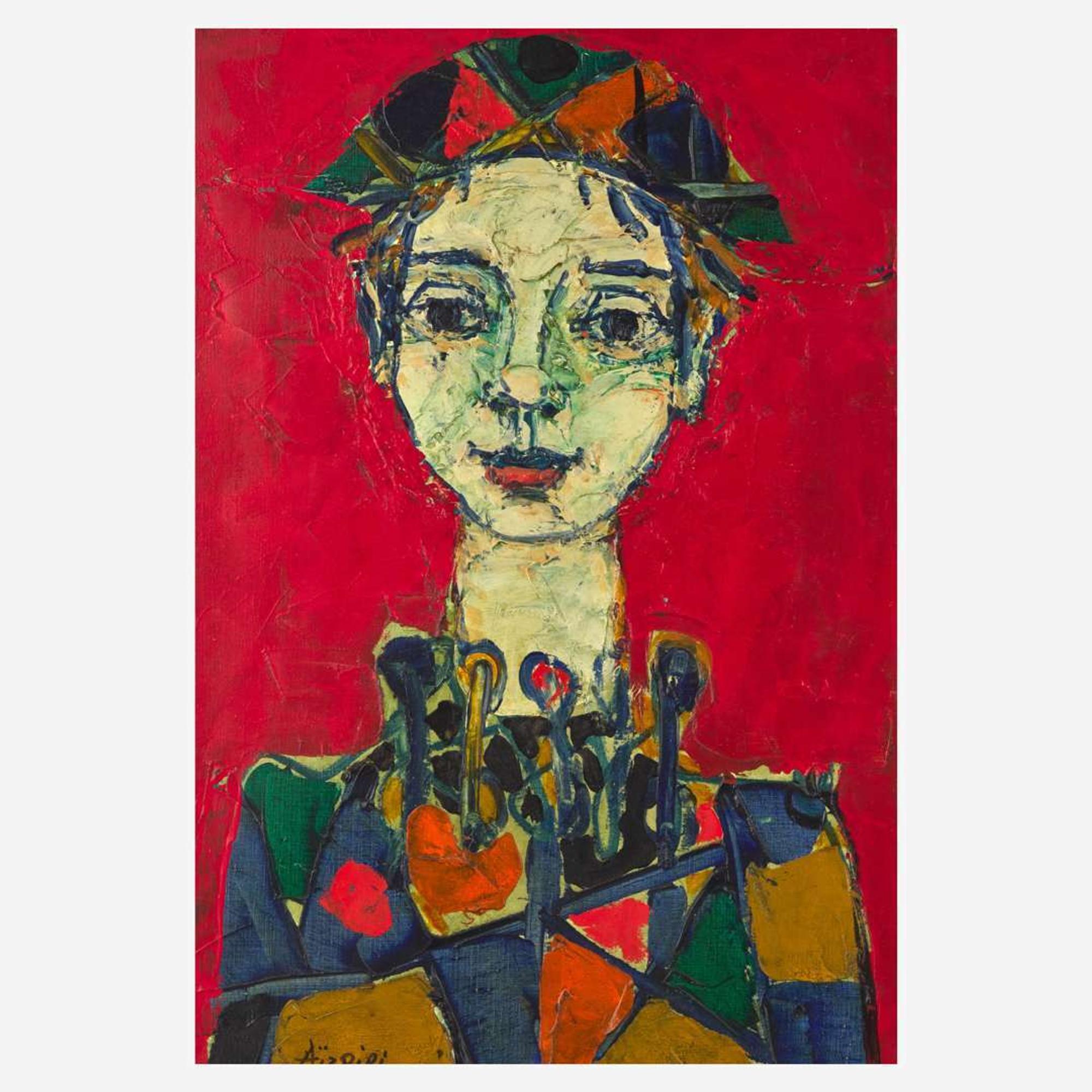 Paul Aïzpiri (French, 1919-2016) L’Arlequin