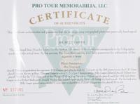 A Large Group of Masters Golf Champions Signed Autograph Displays,