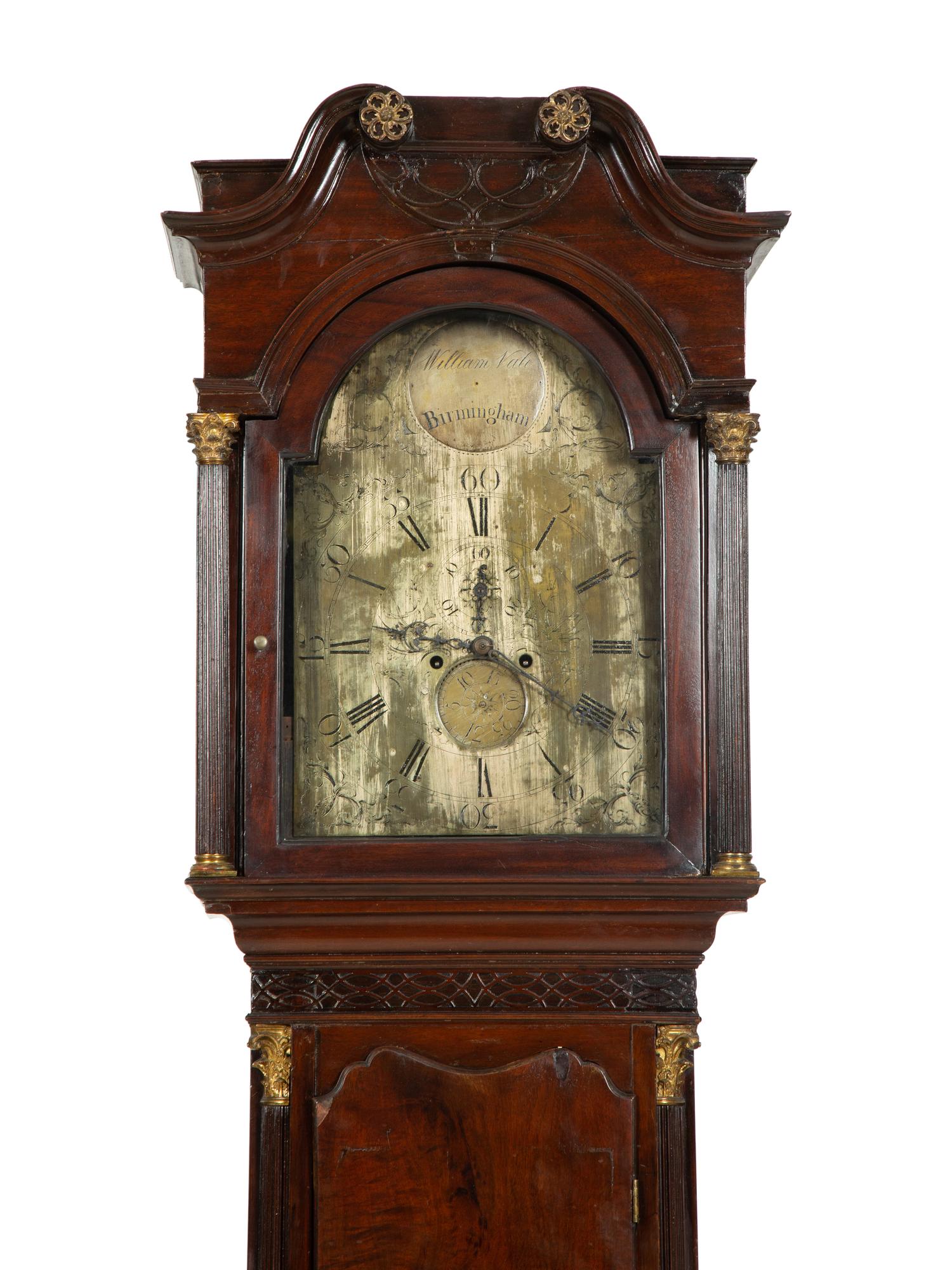 A George III Mahogany Tall Case Clock